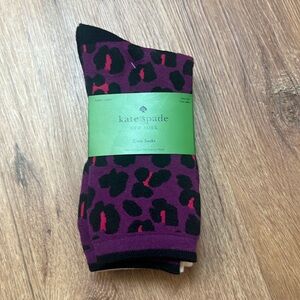 Kate Spade, three pack crew socks, NIB